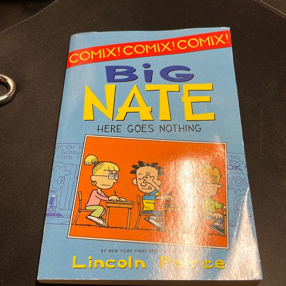 Big Nate here goes nothing book!